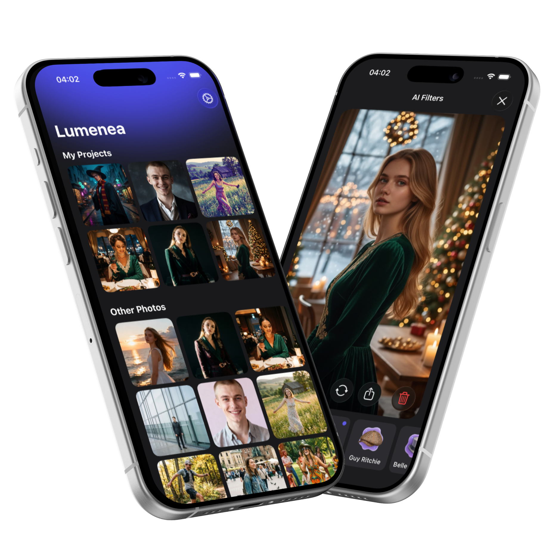 Lumenea App Interface